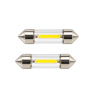 Para żarówek rurkowych 1 COB LED, białe – różne długości, 12V/24V