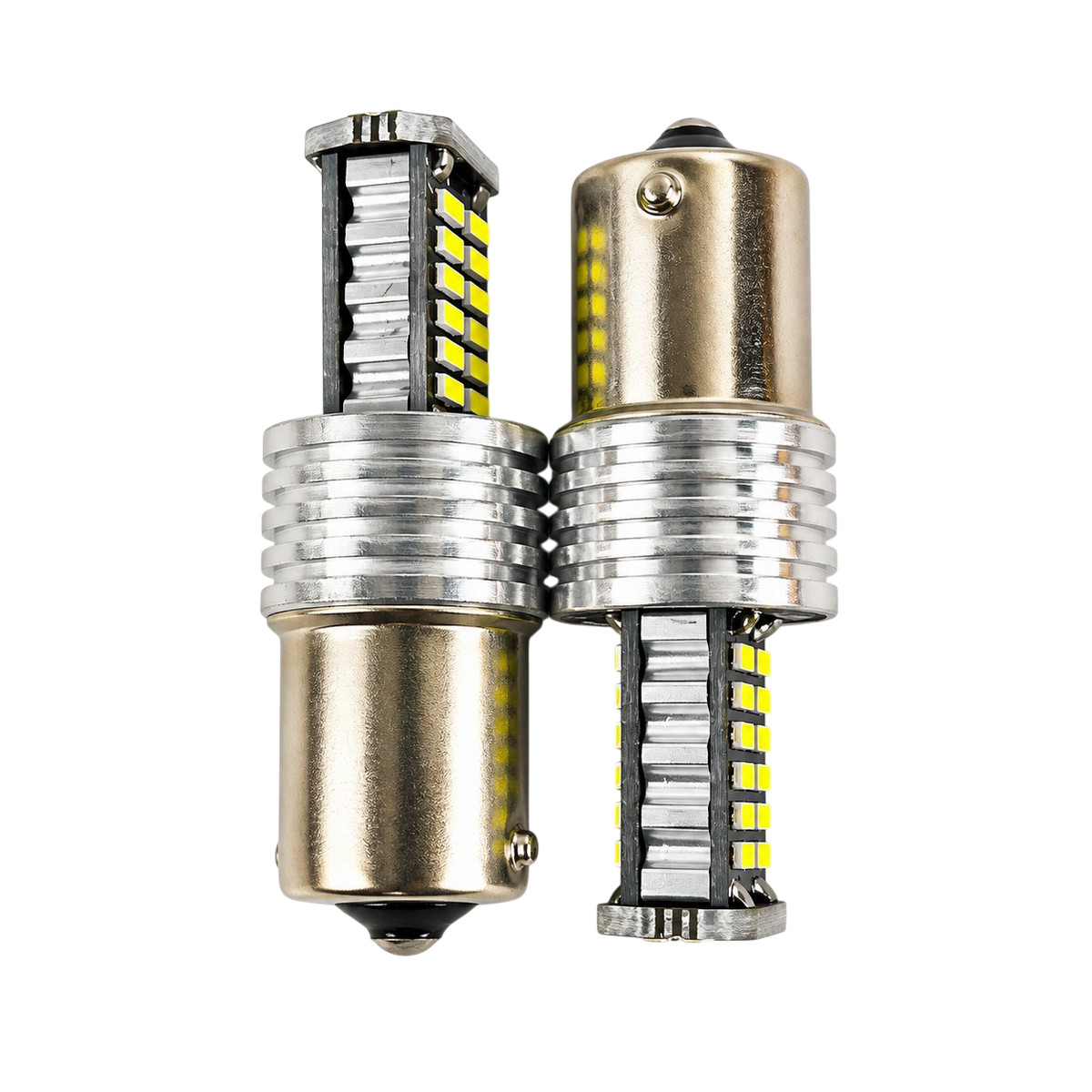 Car LED Bulbs BA15S 30 SMD Canbus 12V White 2 Pack