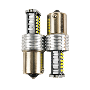 Car LED Bulbs BA15S 30 SMD Canbus 12V White 2 Pack