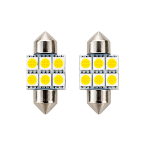 SMD LED Σοφίτα Λάμπα 6 LED Λευκού Φωτός