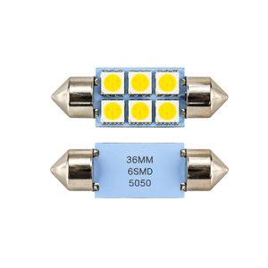 SMD LED Σοφίτα Λάμπα 6 LED Λευκού Φωτός