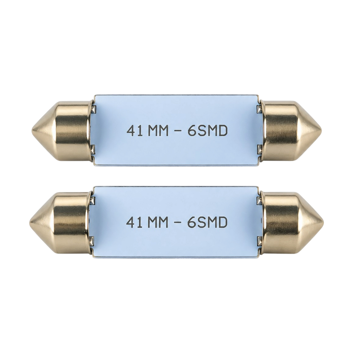 Lampadina SMD LED Siluro 6 LED Luce Bianca