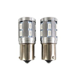 LED Car Bulbs BA15S SMD White or Red 2 Pack