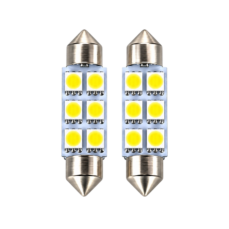 SMD LED Soffittenlampe, 6 LEDs, weiß – verschiedene Längen & Spannungen