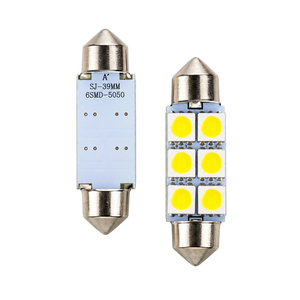 Lampadina SMD LED Siluro 6 LED Luce Bianca