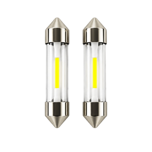 Para żarówek rurkowych 1 COB LED, białe – różne długości, 12V/24V