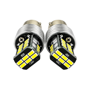 Car LED Bulbs BA15S 30 SMD Canbus 12V White 2 Pack