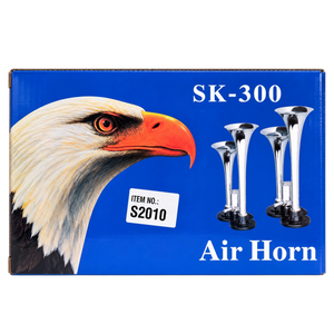 Air Horn Twin Trumpet 110 dB for Trucks Lorries and Buses