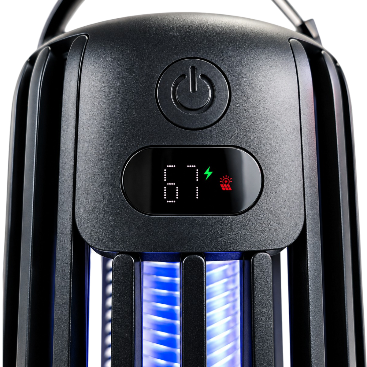 Bug Zapper Solar Powered with LED Light and USB-C Charging