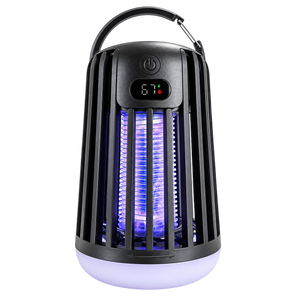 Bug Zapper Solar Powered with LED Light and USB-C Charging