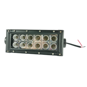 LED Work Light Bar Double Row Flood Beam 36W