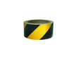 Nastro riflettente nero-giallo a strisce, larghezza 5 cm