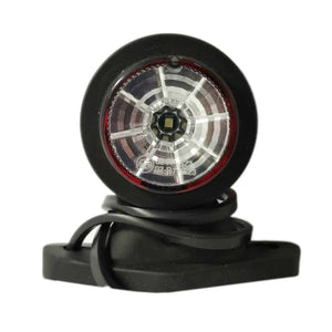 LED poziční gumová lampa Omega s mikroprismem