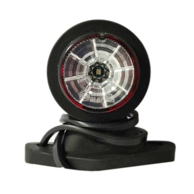 LED poziční gumová lampa Omega s mikroprismem