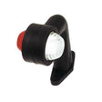 Lampada di Posizione Laterale in Gomma con Braccio a Gomito per Veicoli 12/24V