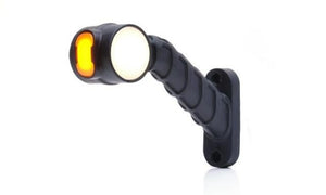 Large LED Elbow Marker Lamp with Frosted Lens – 3 Functions