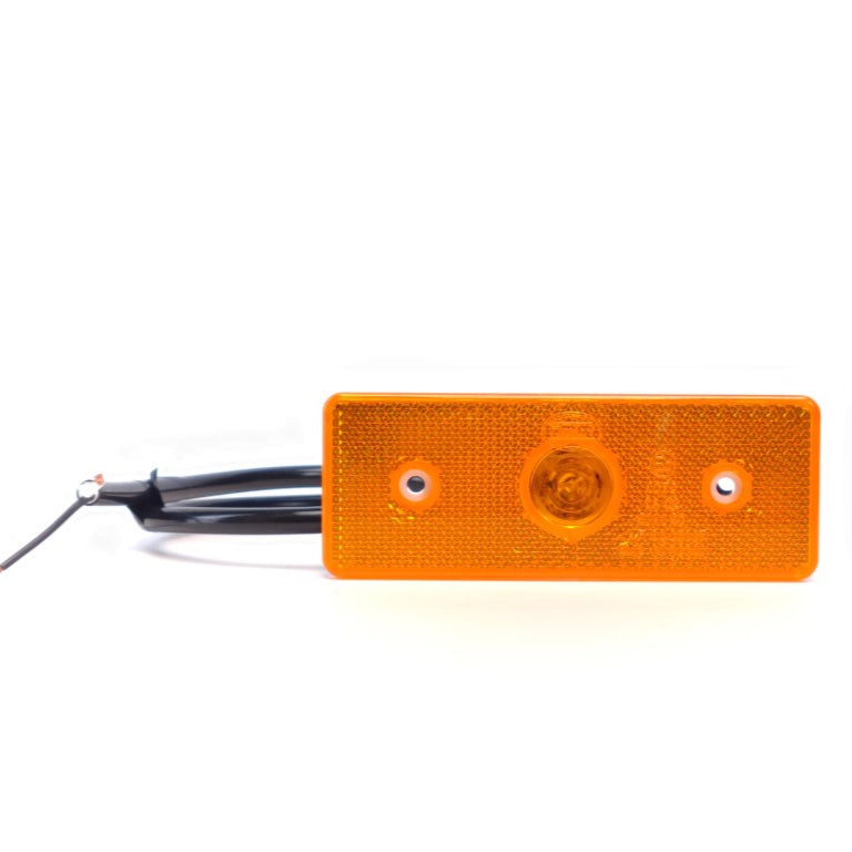 Built-In Amber LED Position Lamp with Reflector