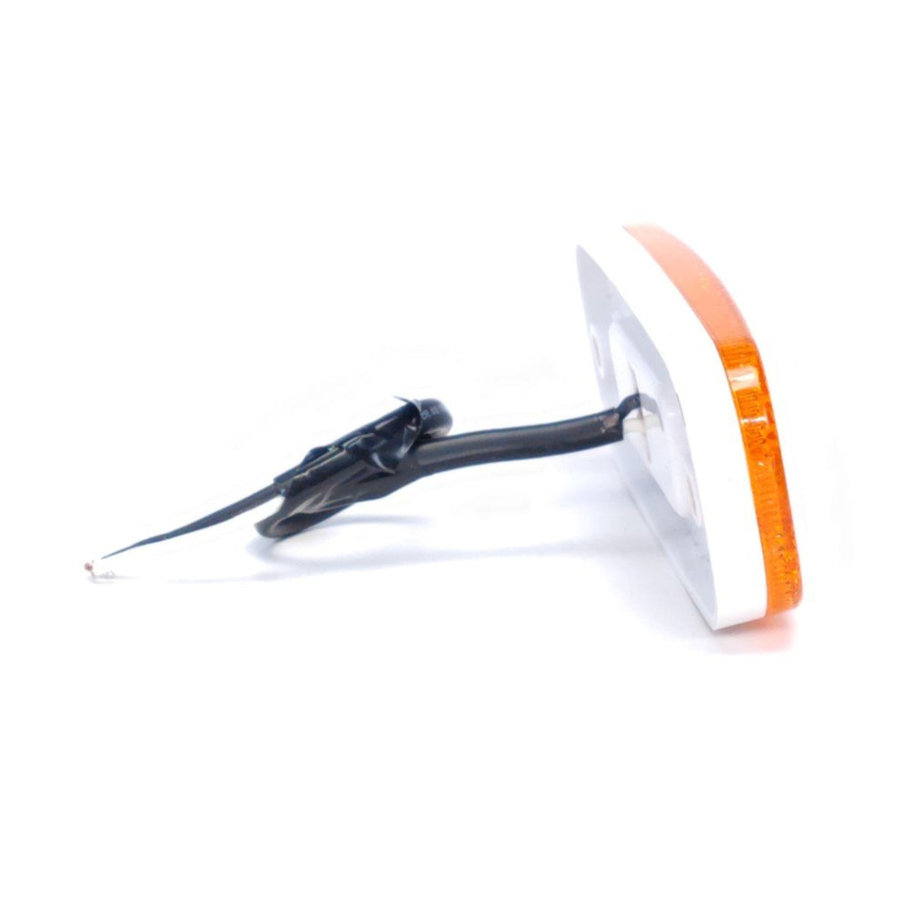 Rounded LED Side Marker Lamp 2LED 12/24V