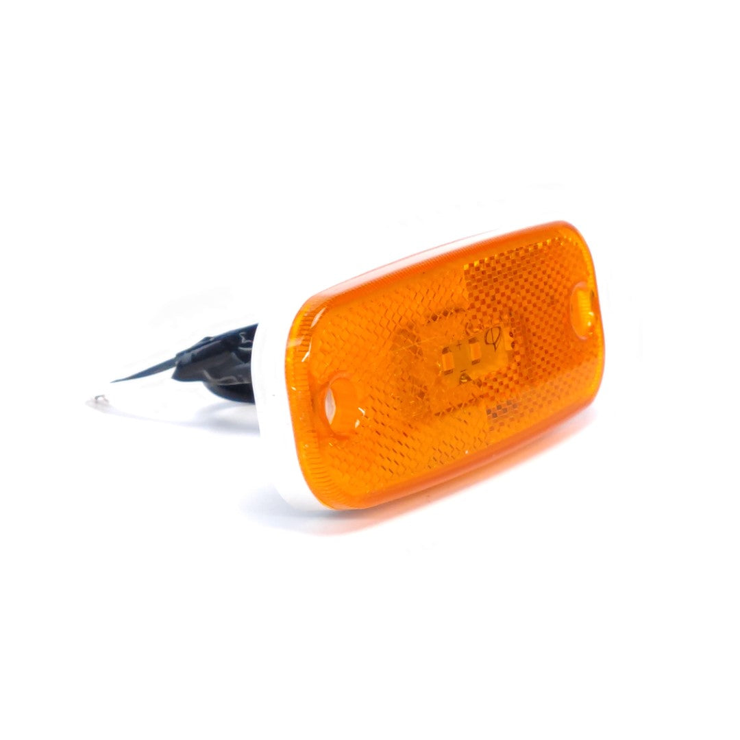 Rounded LED Side Marker Lamp 2LED 12/24V