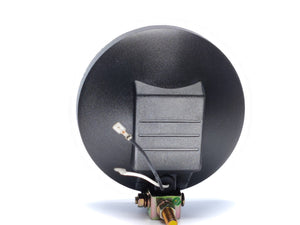 Round Spotlight with White Lens, 12V Bulb, 160 mm