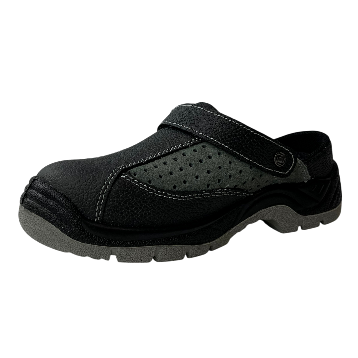 Safety Clogs with Steel Toe Cap and Oil Resistant Sole