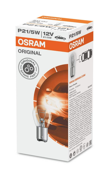 Bombilla Osram Bay15d para vehículos – 12V y 24V, 21W y 21/5W