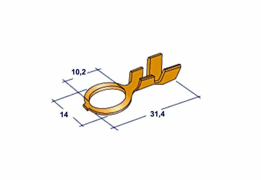 Copper Ring Terminal Cable Lug