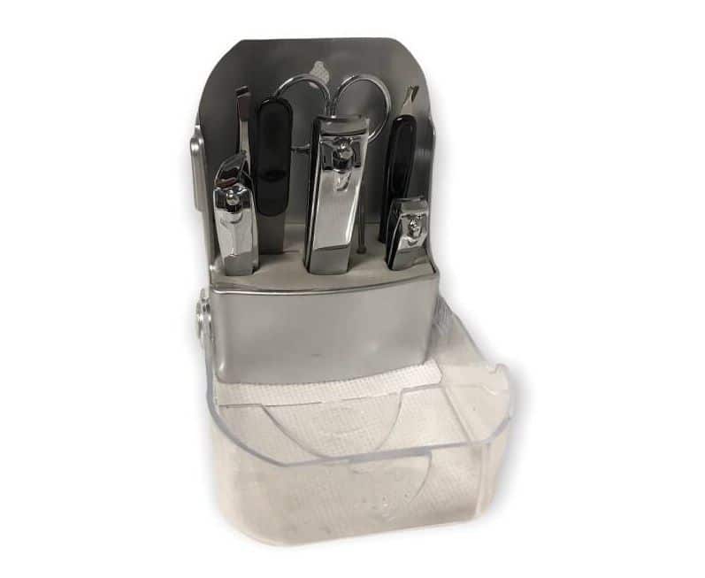 Manikúrová sada v plastovom puzdre – 8-dielna