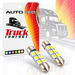 Lampadina SMD LED Siluro 6 LED Luce Bianca