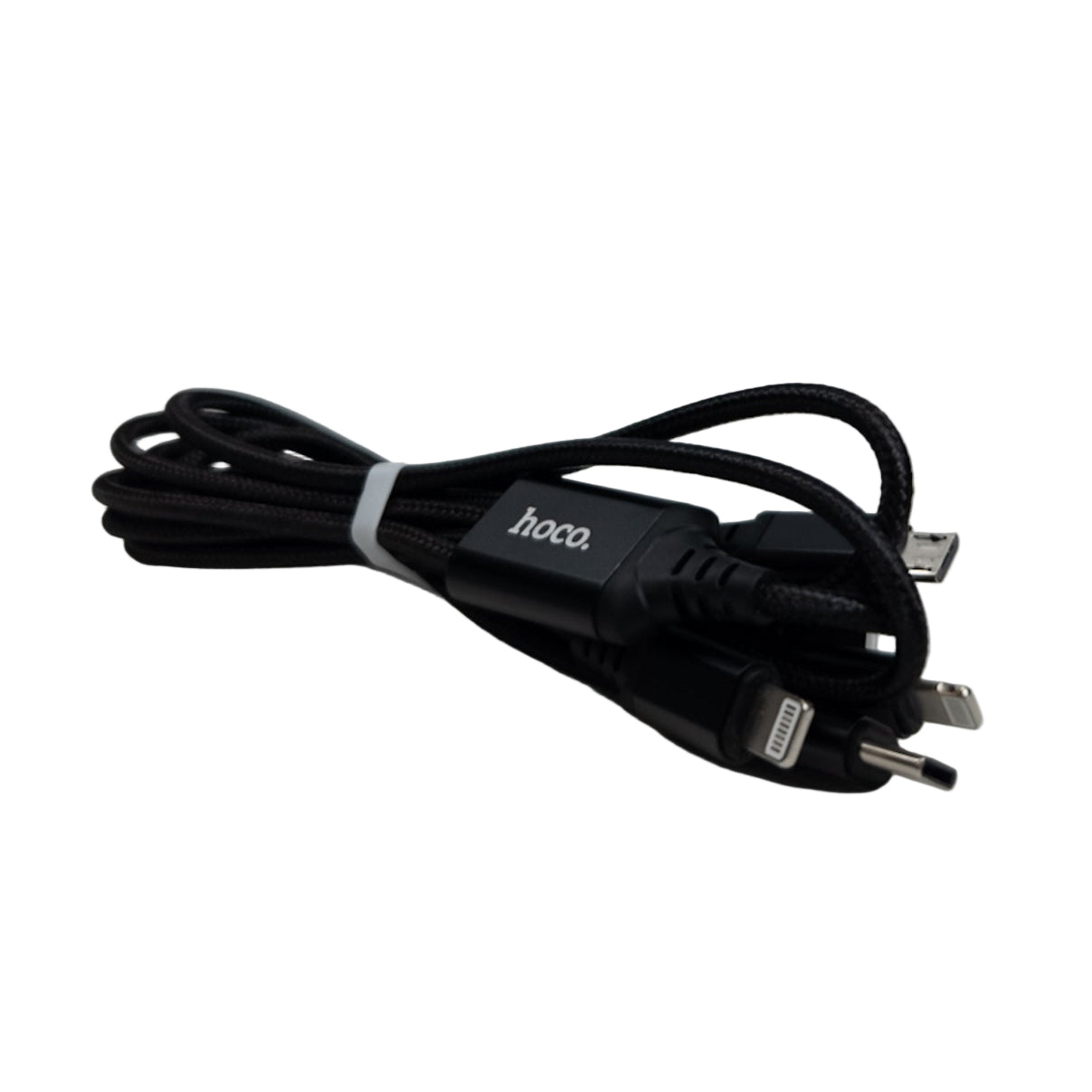 Cable USB 4 en 1 Hoco X76 – 1 metro, negro