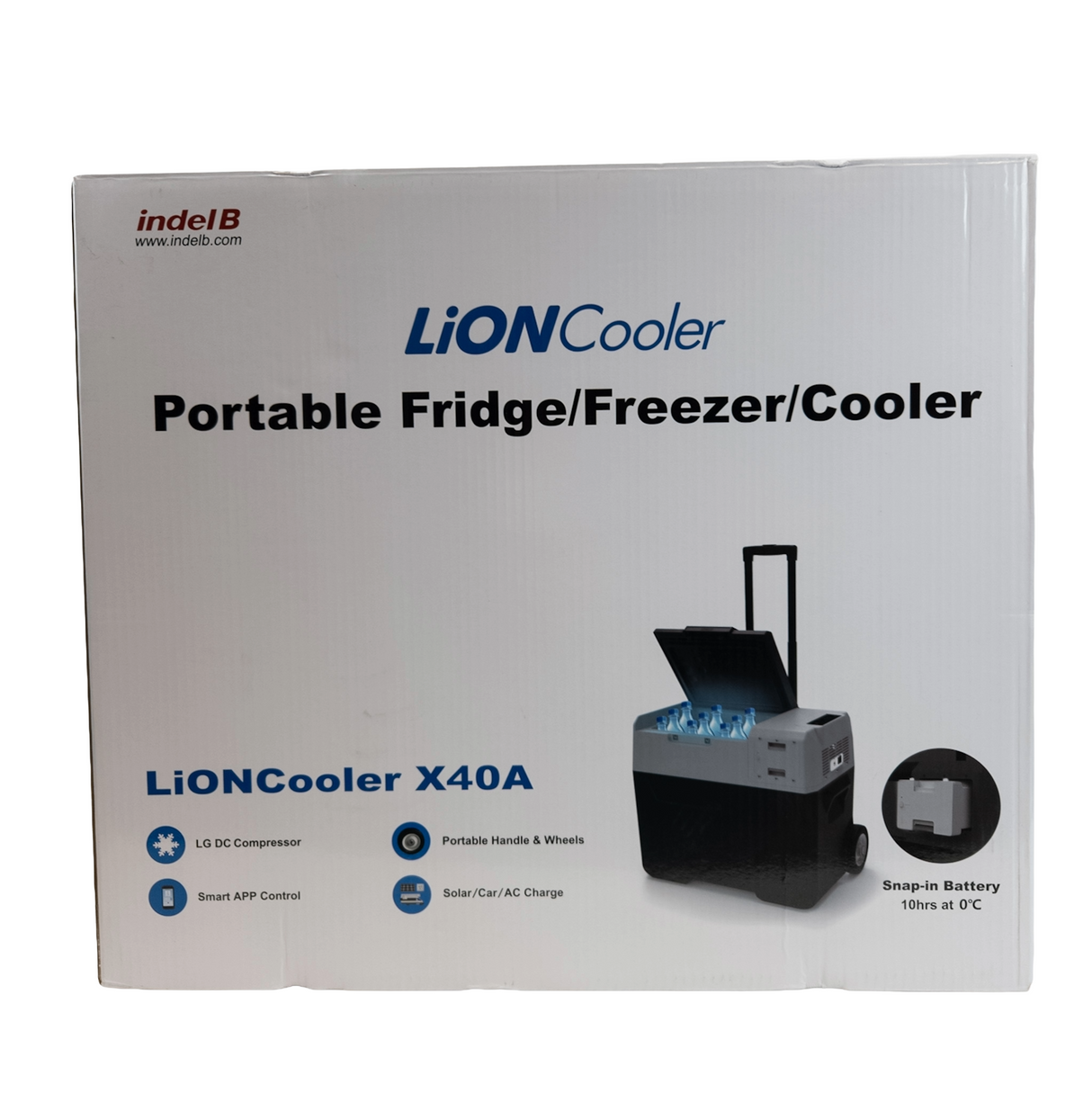 Компресорен хладилен бокс LiON Cooler X40A – 40 литра