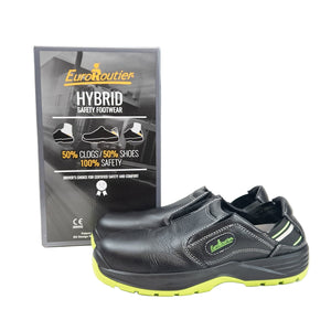 Scarpa da lavoro Hybrid trasformabile in zoccolo