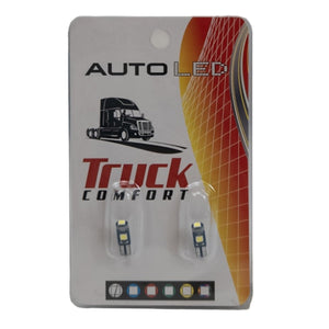 Bec LED AUTOLED alb 12V T5