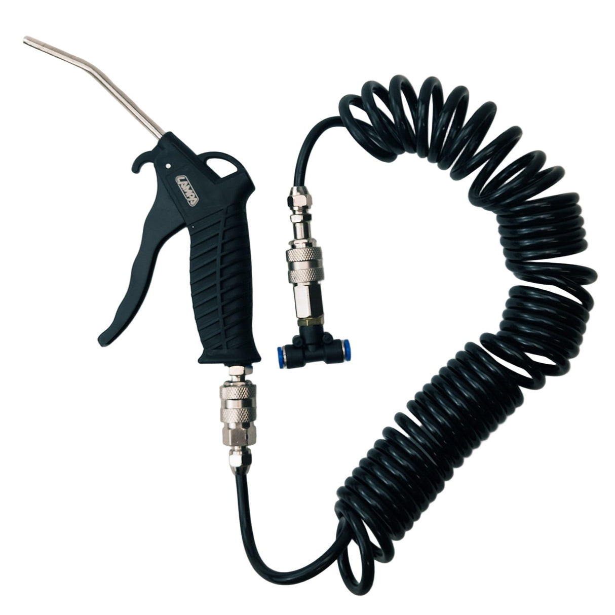 Air Blow Gun Set with 5m Spiral Hose