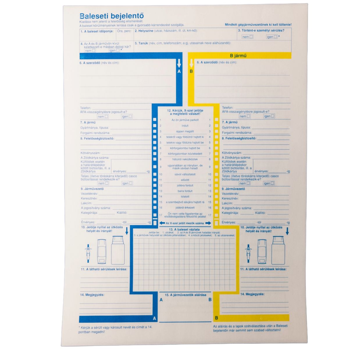 Accident Report Form
