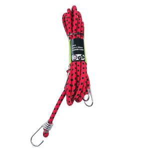 Spanngummi mit Haken, elastisch 8 mm, 2 Stk.