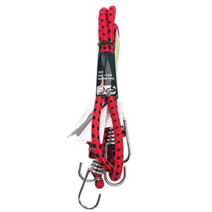 Spanngummi mit Haken, elastisch 8 mm, 2 Stk.