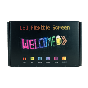 LED Eye Display Set with Remote, 12V, 590x120mm