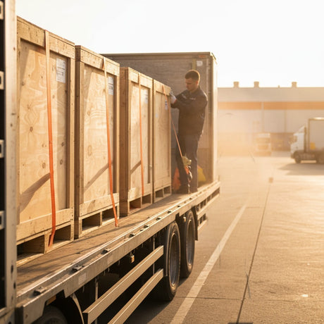 Zestaw pasów transportowych 5t Truck Comfort – mocne mocowanie ładunku
