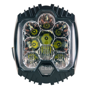 LED Work Light Combo Beam Spot + Flood with Mount 75W