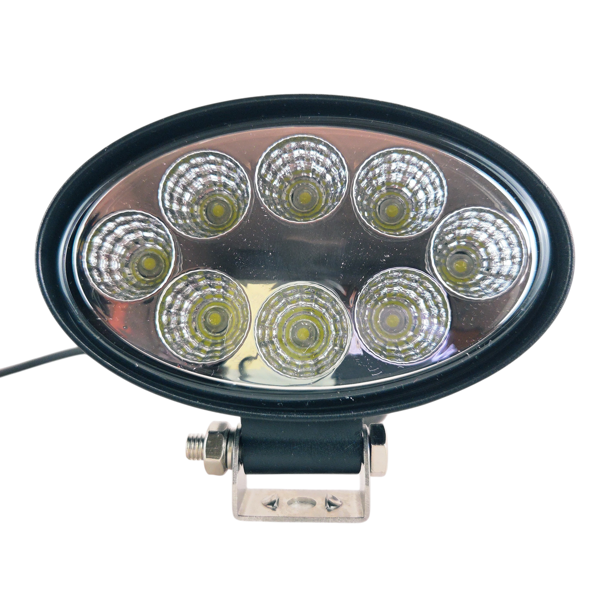 Oval LED Work Light wide flood beam 1800 lm E9