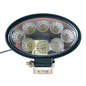 Oval LED Work Light wide flood beam 1800 lm E9