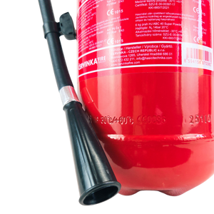 Fire Extinguisher Dry Powder 6kg 43A 233B C with Pressure Gauge & Wall Bracket