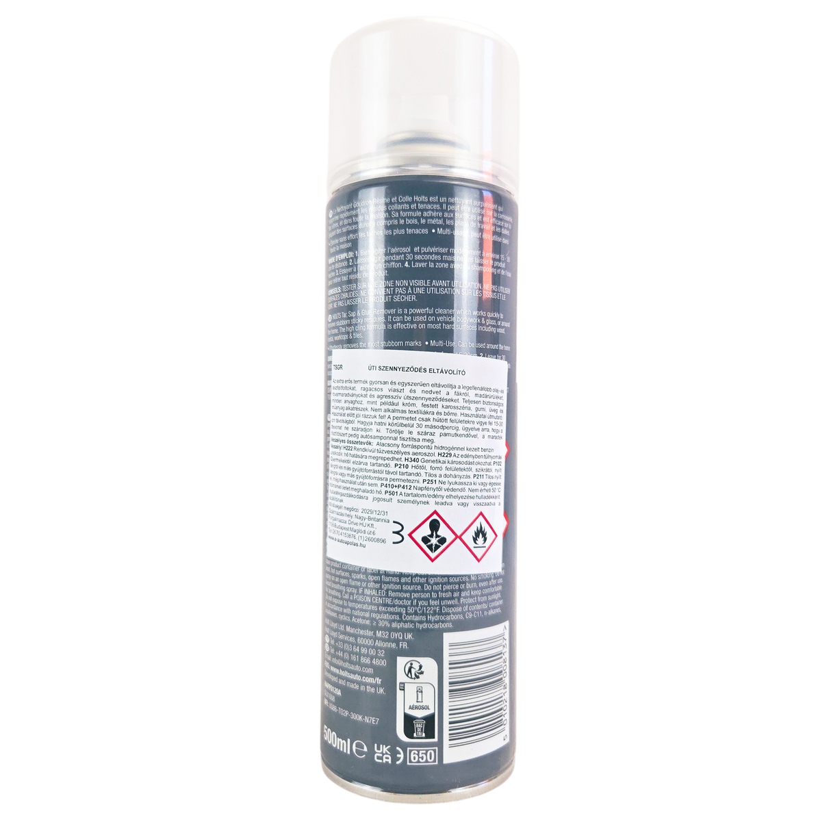 Tar, Sap & Glue Remover Spray 500ml