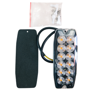 LED Work Light Slim LED Warning Module with 36 Flash Patterns for Vehicles