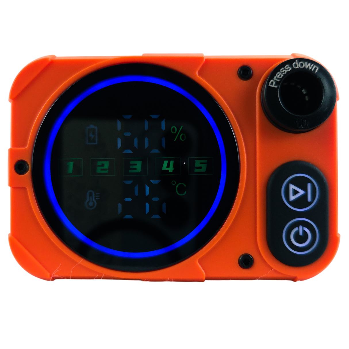 Camping Shower Portable Rechargeable Outdoor Shower with 10000mAh Battery and LED Display