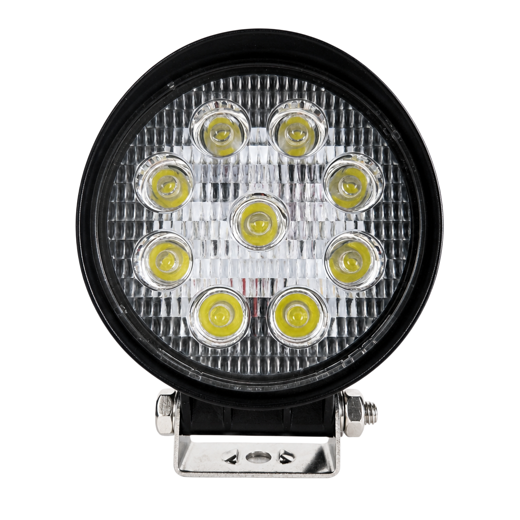 Round LED Work Light 12/24V
