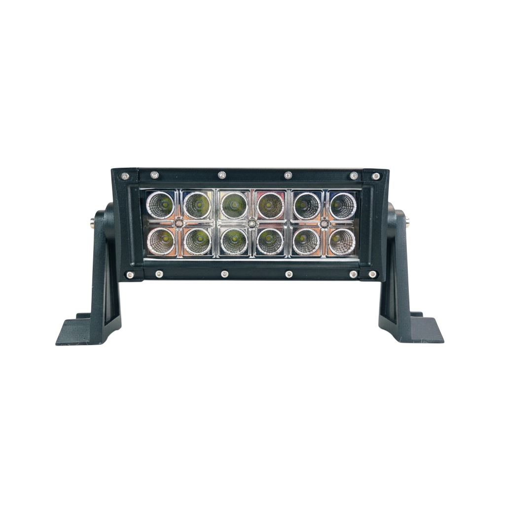 LED Work Light Bar Double Row Flood Beam 36W