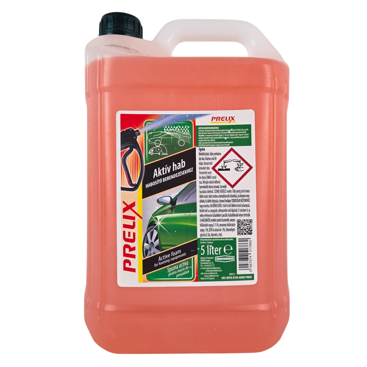 Active Snow Foam 5L High Foaming Pre Wash for Pressure Washers