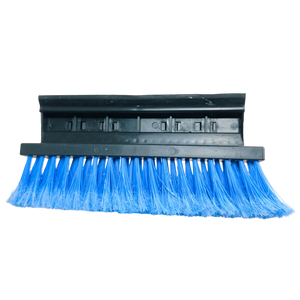 Car windscreen squeegee and brush 25cm with 60cm Wooden Handle
